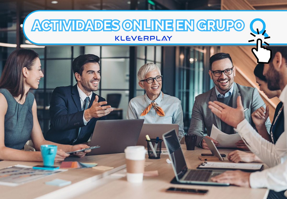 KleverplayCom's tweet photo. ¿Quieres dinamizar equipos a distancia? 💻🎉
Te contamos las mejores actividades online en grupo para conectar, motivar y divertirte aunque estéis en distintos lugares.
👉 https://t.co/NDGcJXsdn9

#TeamBuilding #ActividadesOnline #Gamificación https://t.co/7rPKtRv4oG