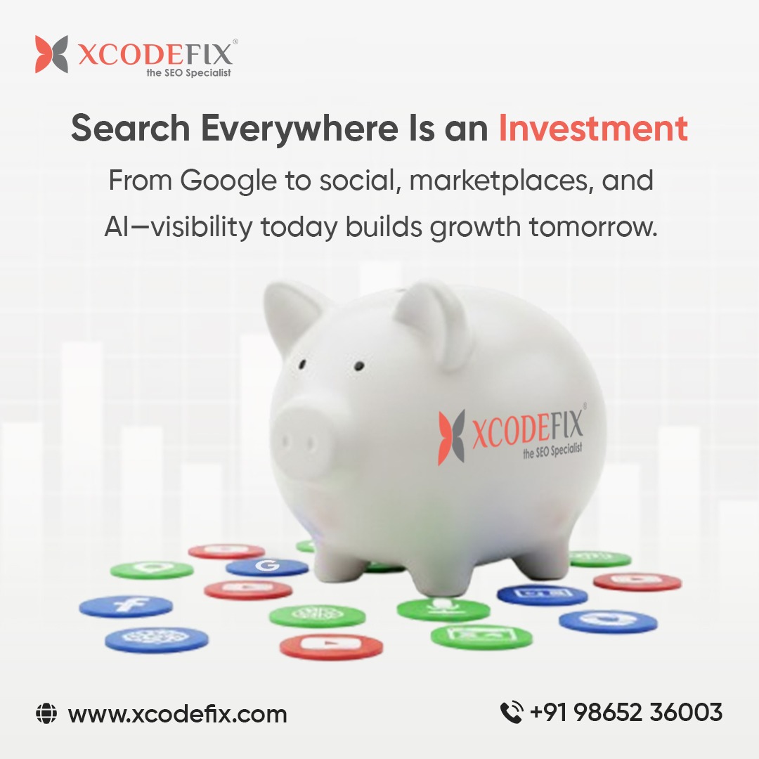xcodefix's tweet photo. Search Everywhere is an investment, not an expense 🔍
Customers discover brands on Google, social, marketplaces &amp; AI search.

🌐 https://t.co/5saF60eAeK

#seoeverywhere #aiseo #xcodefix #digitalmarketing #businessgrowth https://t.co/ewy9gZpfwJ