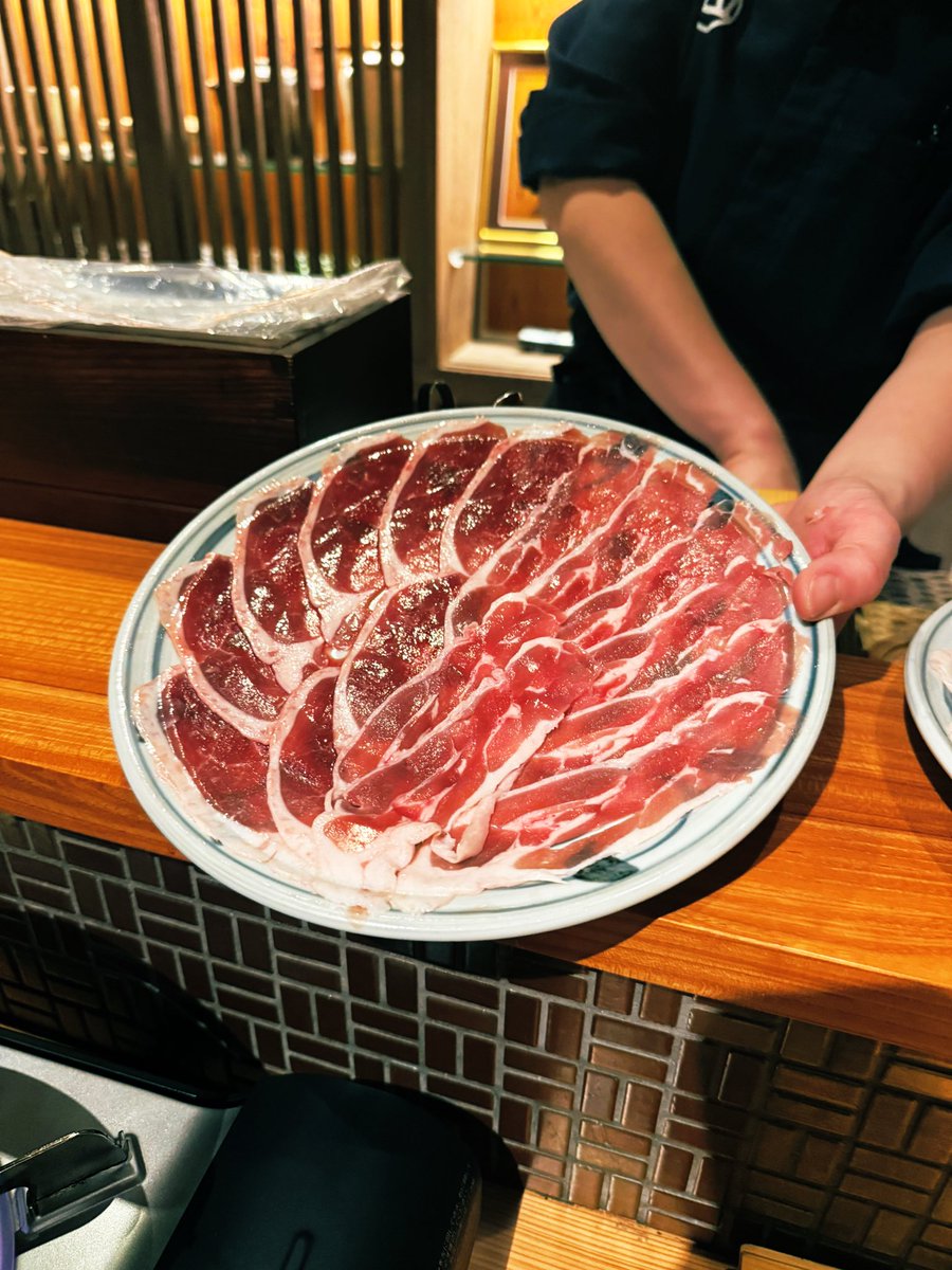 今季、念願の鴨なべ