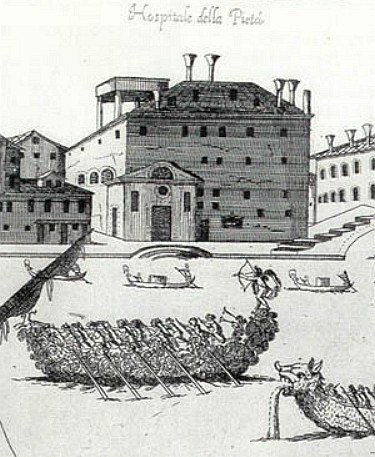 alberto_sanavia's tweet photo. #14febbraio 1344, #Venezia: il Maggior Consiglio concede a fra’ Petruccio di “elemosinare vino per le balie, gli esposti ed il personale della Pietà, chiedendolo alla barche che ne fanno commercio”. La Pietà diverrà ufficialmente ospedale nel 1346 https://t.co/v5wREo6Cjd