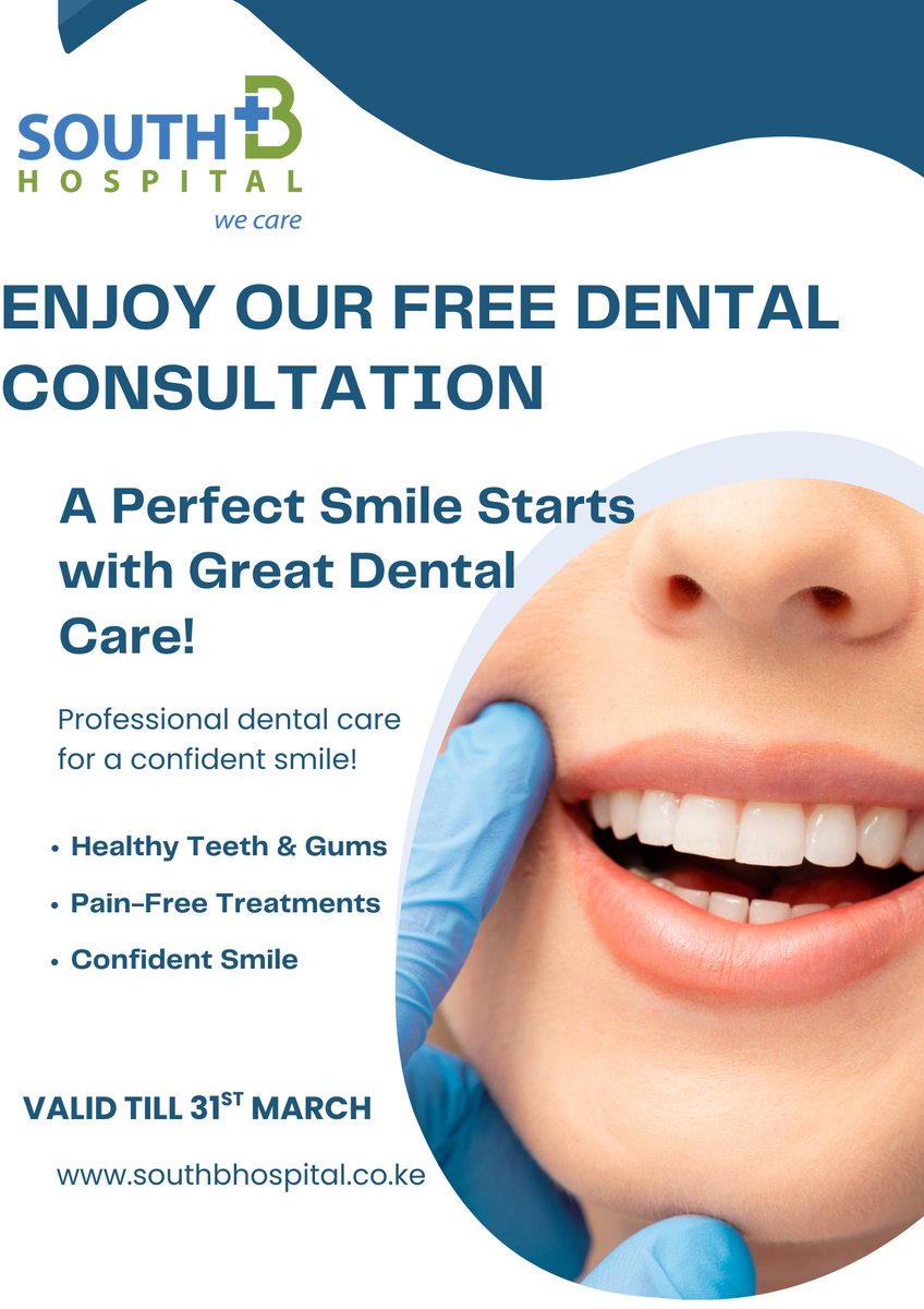 SouthBHospital_'s tweet photo. come and enjoy our dental offer, get a free consultation today https://t.co/XWAYKl7kHC