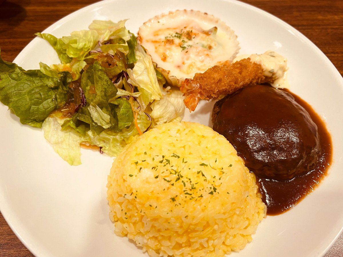 ショタ爺は大人のお子様ランチを食べた