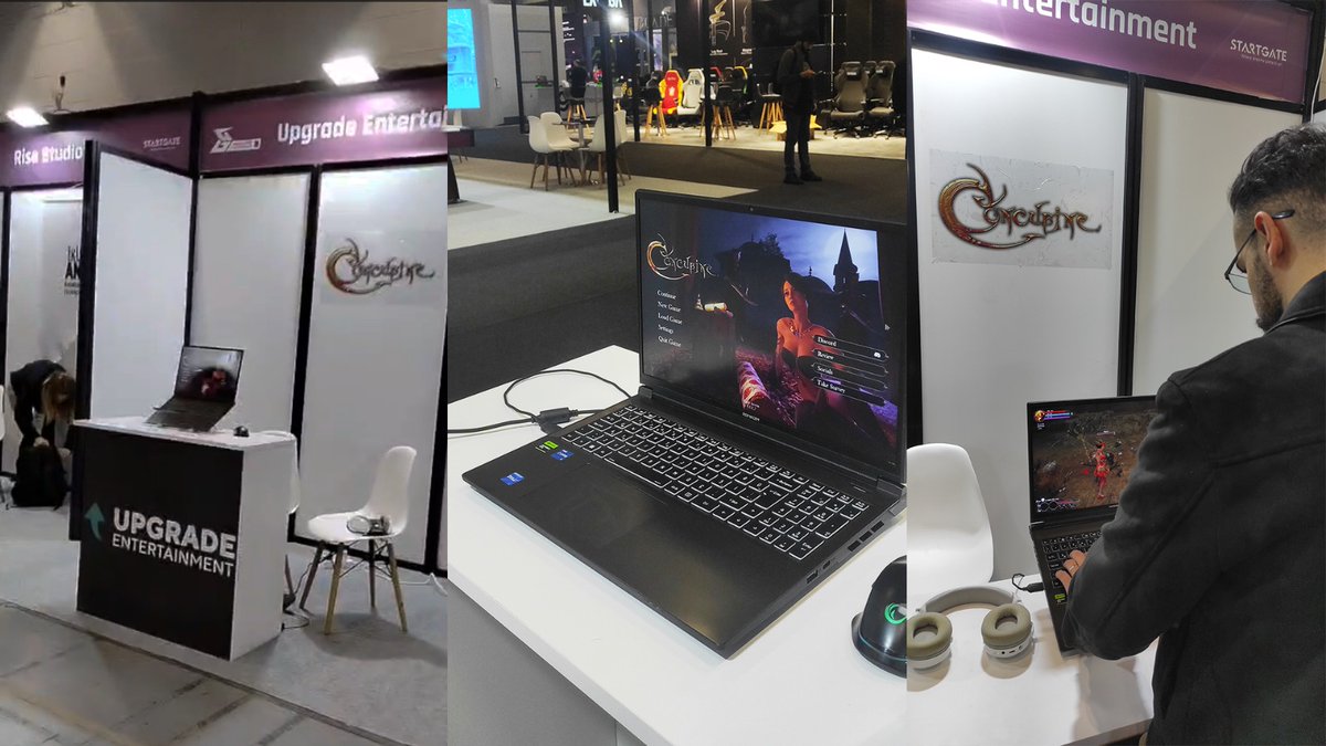UpgradeOy's tweet photo. GG Convention was a nice experience for us! 🖤

We had the chance to showcase Concubine in its early access version, meet incredible players, and see their reactions firsthand.

Throughout the event, people played the game, shared valuable feedback, added it to their wishlists, and even supported us through sales which means more to us than we can say. Every conversation, suggestion, and reaction helped us feel even more confident about the path we’re on.

A huge thank you to everyone who stopped by and to the GG Convention team for organizing such a nice event. 👊

#indiegame #indiedev #gamedev #gamedevelopment #GGConvention #indiegamedev