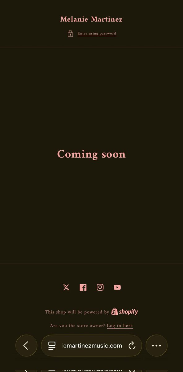 himelaniebra's tweet photo. CHEGOU O GRANDE DIA! O site de Melanie Martinez já está preparado definitivamente para a nova era! O que será que vem ai?👀🩷

- hoje também será divulgado o link para Pré-Save do álbum HADES e a possível capa do álbum✨

#melaniemartinez https://t.co/xWQ93LfnN8