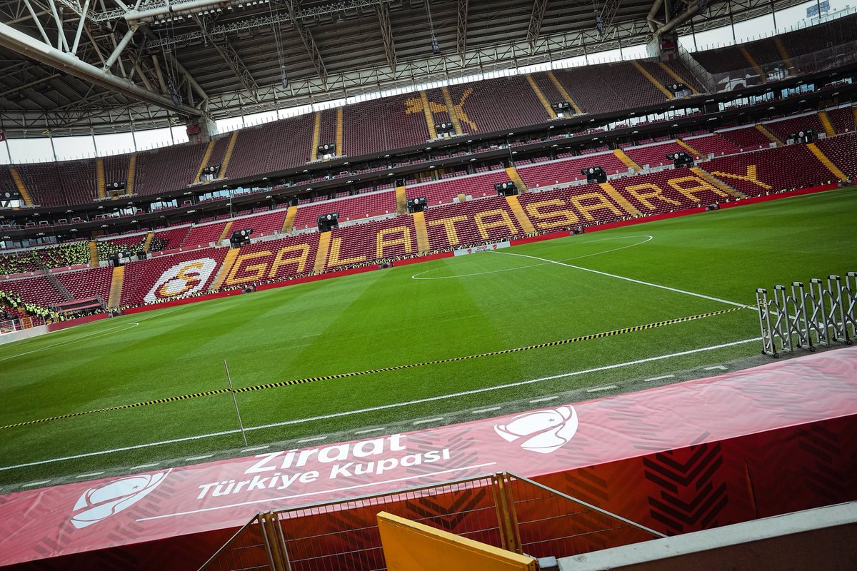 🏟️ RAMS Park karşılaşma için hazır. 

#GSvİST