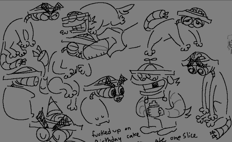 zedleaked's tweet image. IT WAS MY OC BIRTHDAY 😋