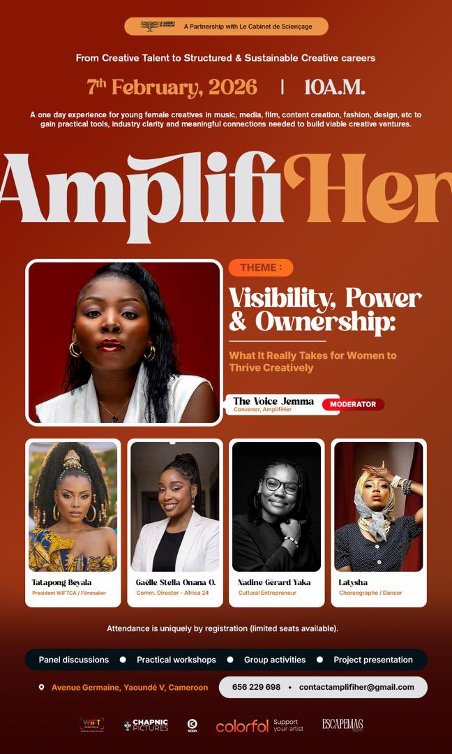 ColorfolApp's tweet image. 🎤✨ COLORFOL proudly supports AmplifiHer

At @ColorfolApp , we strongly believe in education, knowledge sharing, and long-term support for creative talents  especially young women creatives who are shaping the future of the cultural and creative industries.

That is why we are…