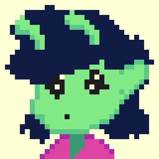 宇宙人 　#10分ドット　＃ドット絵