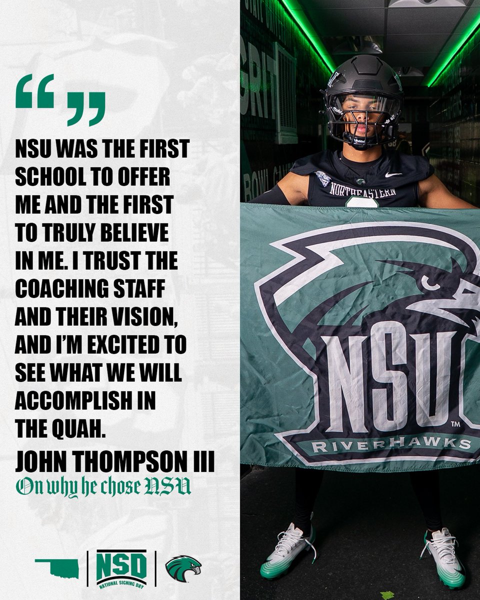 Northeastern State Football tweet media