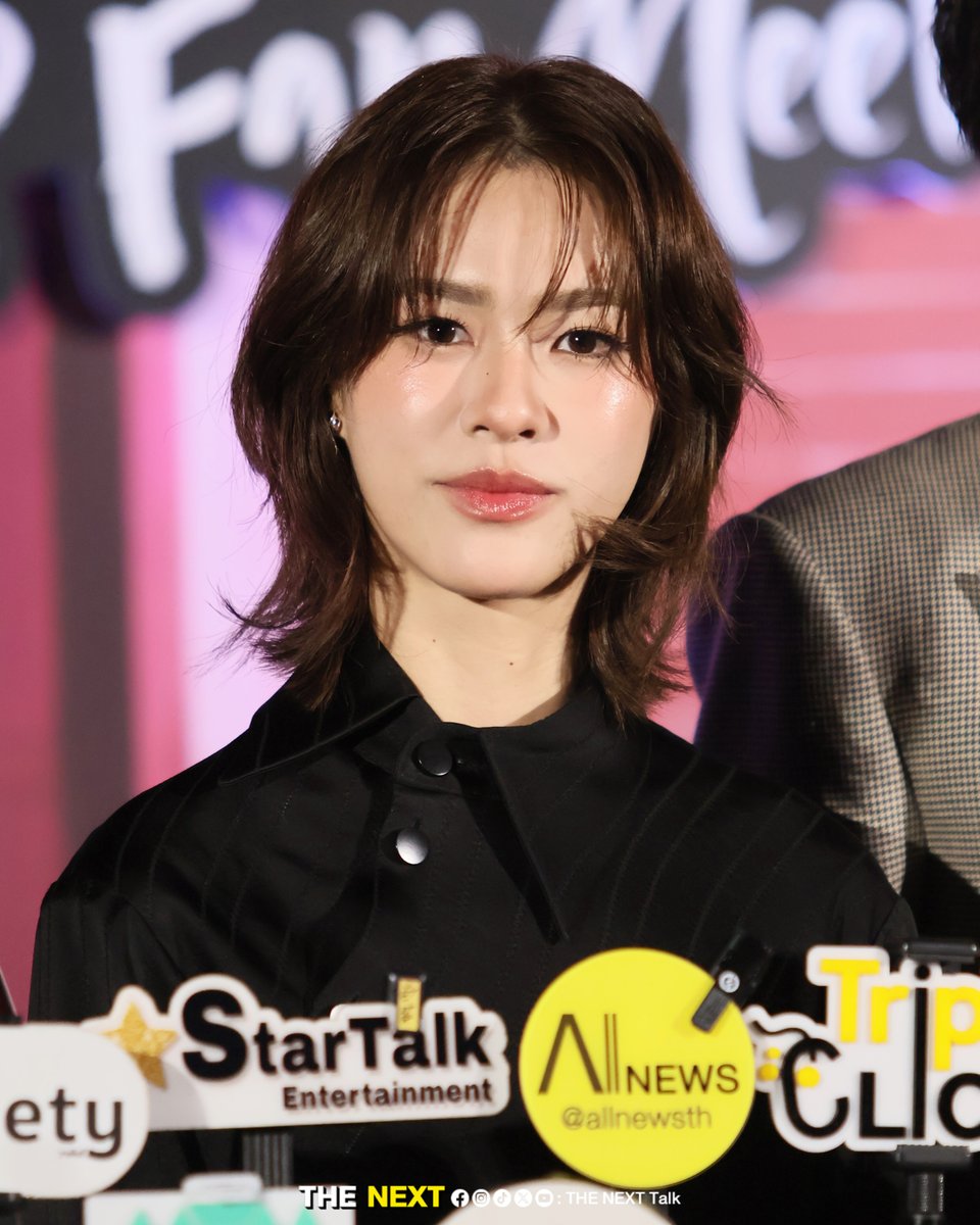 THENEXT_Talk's tweet image. ก็ถ้าน้องอิงก็โสด น้องลูกพลับก็โสดทำไมไม่ลองคุยกันดูล่ะคะ 🧡💜✨️

“เอมี่ ทสร” สัมภาษณ์สื่อก่อนเริ่มงาน Burnout Syndrome Final EP. FAN MEETING 

#BurnoutSyndromeSeriesFinalEP 
#emiamily 
#THENEXTTalkEnt