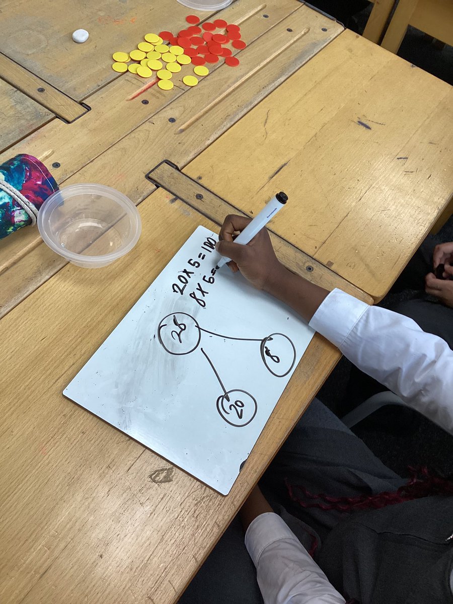 year_family's tweet photo. We have been efficient mathematicians today and looked at how to efficiently multiply โ๏ธ๐ด๐ก
Which method do you find most efficient?
What is the most efficient way to work out __ x __?
What happens if you double one factor and halve the other?
#MathsHFB10
@HolyFamilyScho1 https://t.co/ALR31iTwJa