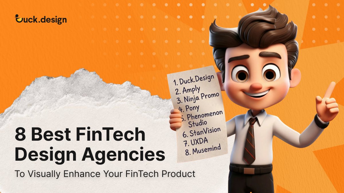 Fintech design is where trust meets UX… and where bad design gets noticed fast 😅

We rounded up agencies that know how to design fintech products with clean UX, strong visuals, zero chaos.

See the full list here duck.design/best-fintech-d…

#UXDesign #UIDesign #ProductDesign