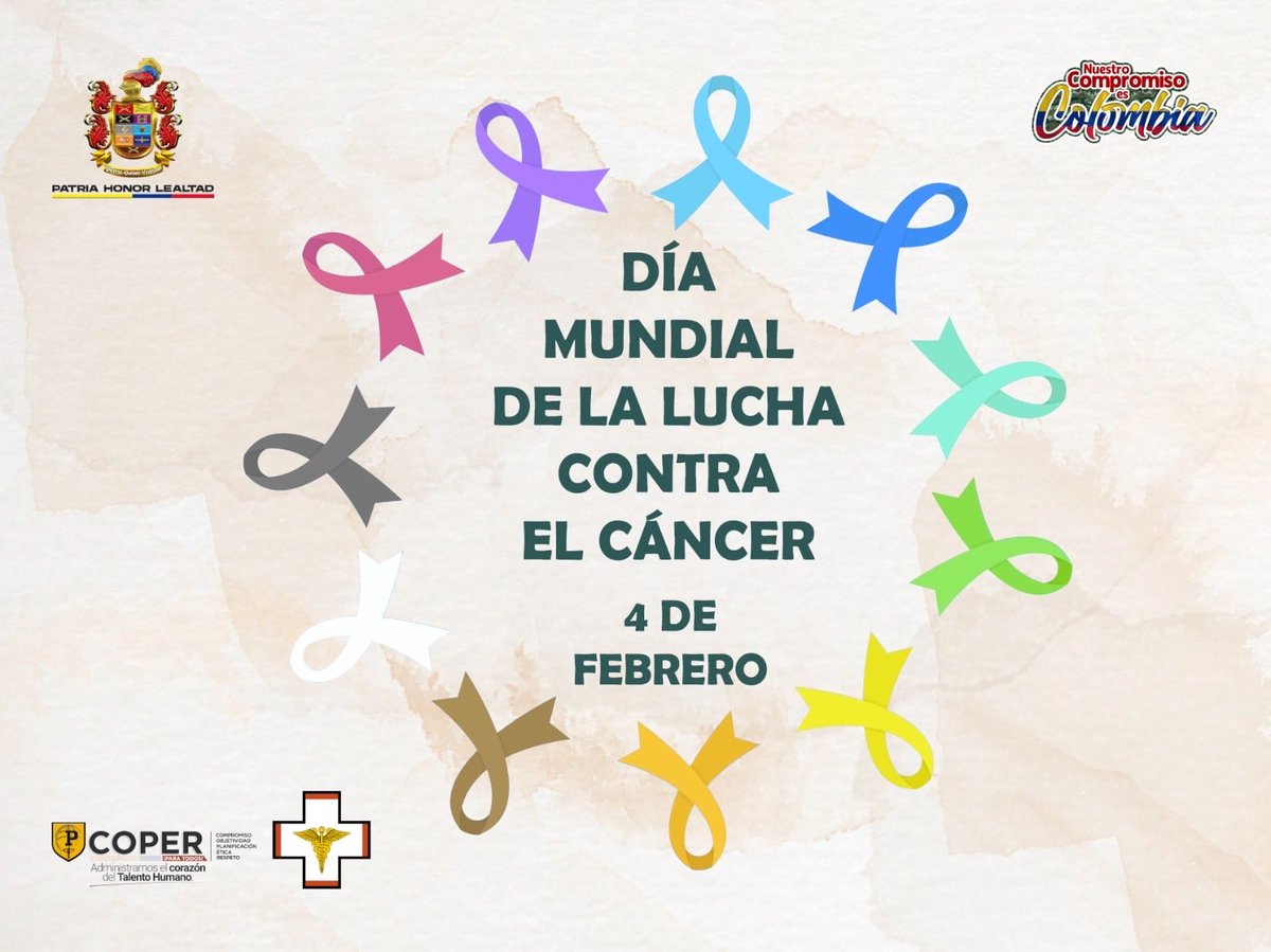 Hoy conmemoramos el Día Mundial de la lucha Contra el Cáncer, recordando que la información, prevención, el diagnóstico oportuno y el acompañamiento pueden salvar vidas, nadie lucha solo. 

#NuestroCompromisoEs🇨🇴