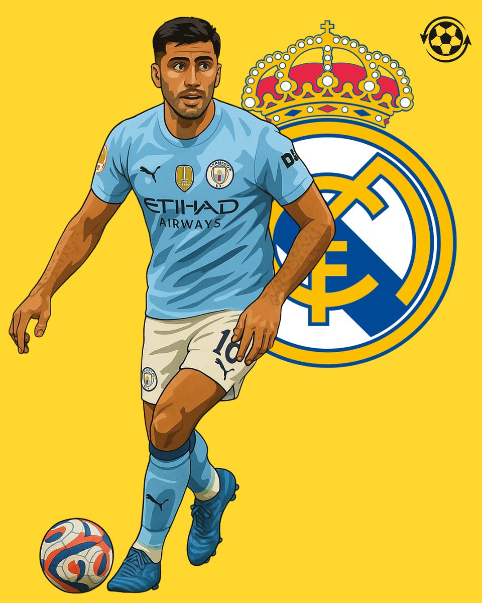 DeadlineDayLive's tweet image. 🚨 Pep Guardiola is OPEN to Ballon d'Or winner Rodri joining Real Madrid — but only under very specific conditions.

Manchester City would consider a blockbuster swap involving Federico Valverde and Rodrygo coming the other way if Madrid push for the Spanish midfielder.

Rodri's…