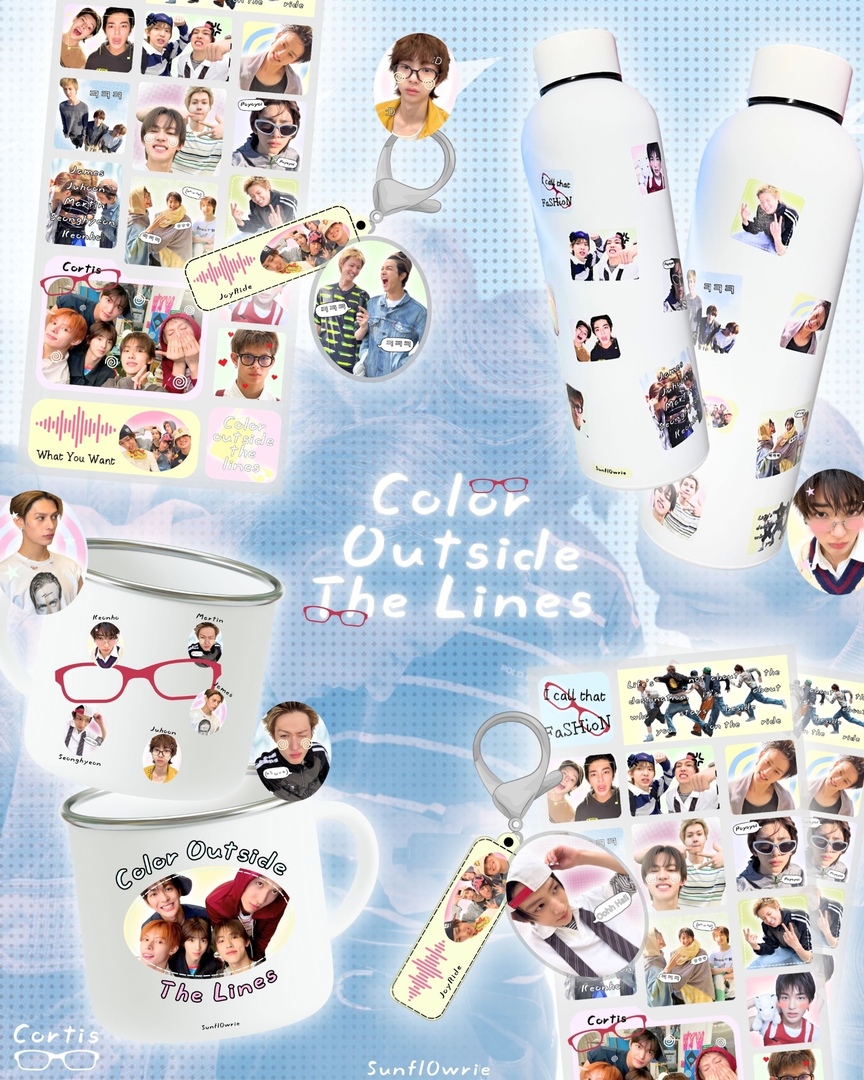 Corsell! Interest check! Ak mau open pre-order all about cortis. ada tumbler, enamel mug, keychain n sticker, anyone if ur interested please drop ur usn hihi, nnti aku tag ya 📢💭🥤 
/sunfl0wrie