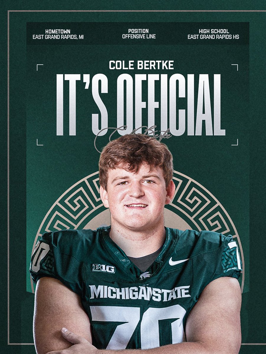 Michigan State Football tweet media