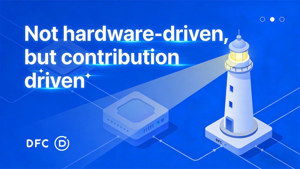 DFC compute power doesn’t come from GPUs or mining rigs.

It comes from:
Data completeness
Data accuracy
Stable node participation

This isn’t a capital game —
it’s a network built on real contribution.
⚙️📶🫁