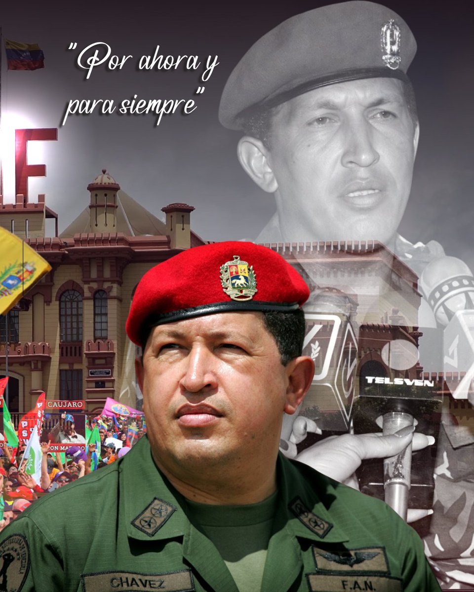 MeridaInces1's tweet image. 4F: El despertar de la Dignidad Nacional 🇻🇪

Hace 34 años, el "Por ahora" del Cmdte.  Chávez se convirtió en un "Para siempre" en el corazón del pueblo. Recordamos la rebelión cívico-militar que alzó la voz contra el neoliberalismo para devolverle la esperanza al país
 #Inces #F