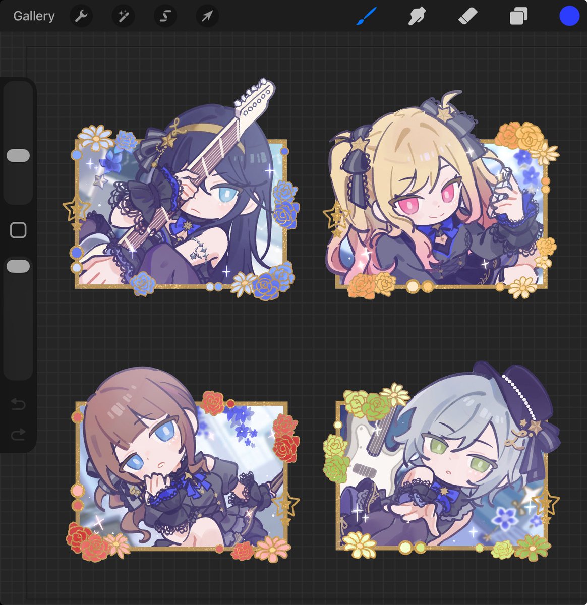 been working hard on making new prsk charms for my upcoming cons! I hope you look forward to them! 💫🌌

#prsk_FA