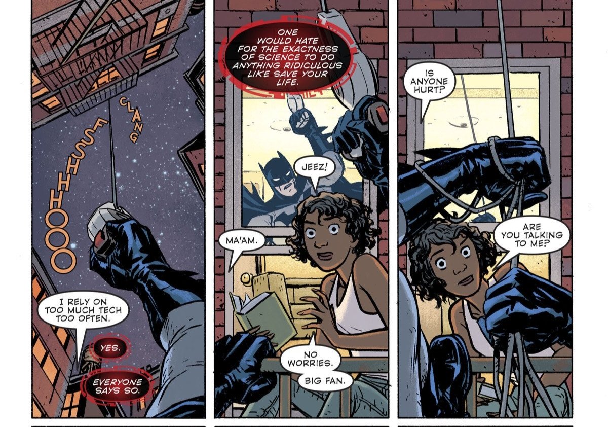 "gothamithes hate batman's whole existence. they all scared of him"
average batman and gothamites's interaction: