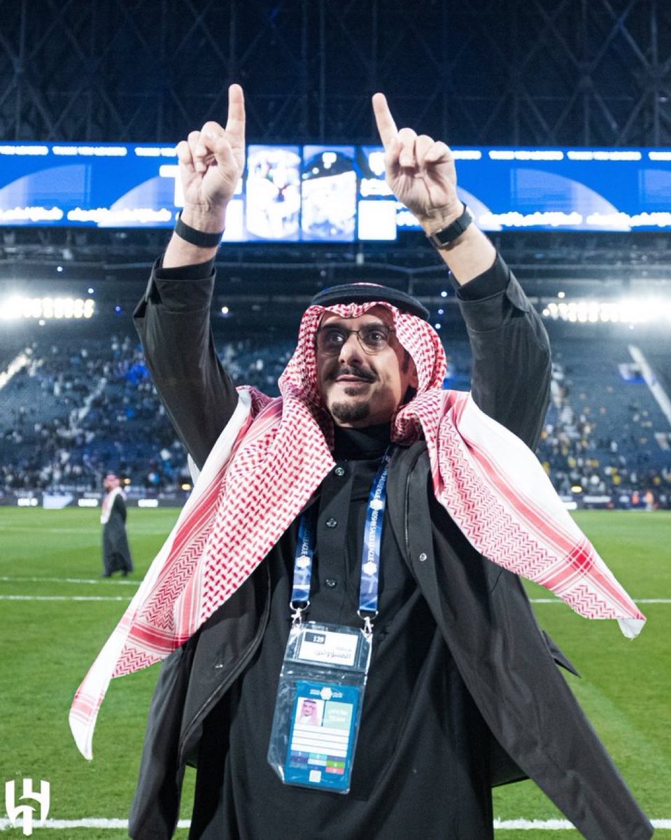#شكرا_وجه_السعد 

أسبوع كان صعب ومُرهق للغاية لك كرئيس ونعلم مدى صعوبته ولكنك أنجزت وأسعدت كل الهلاليين شكرًا لا تكفيك يا ذهبي و الله يفرحنا بالبطولات💙