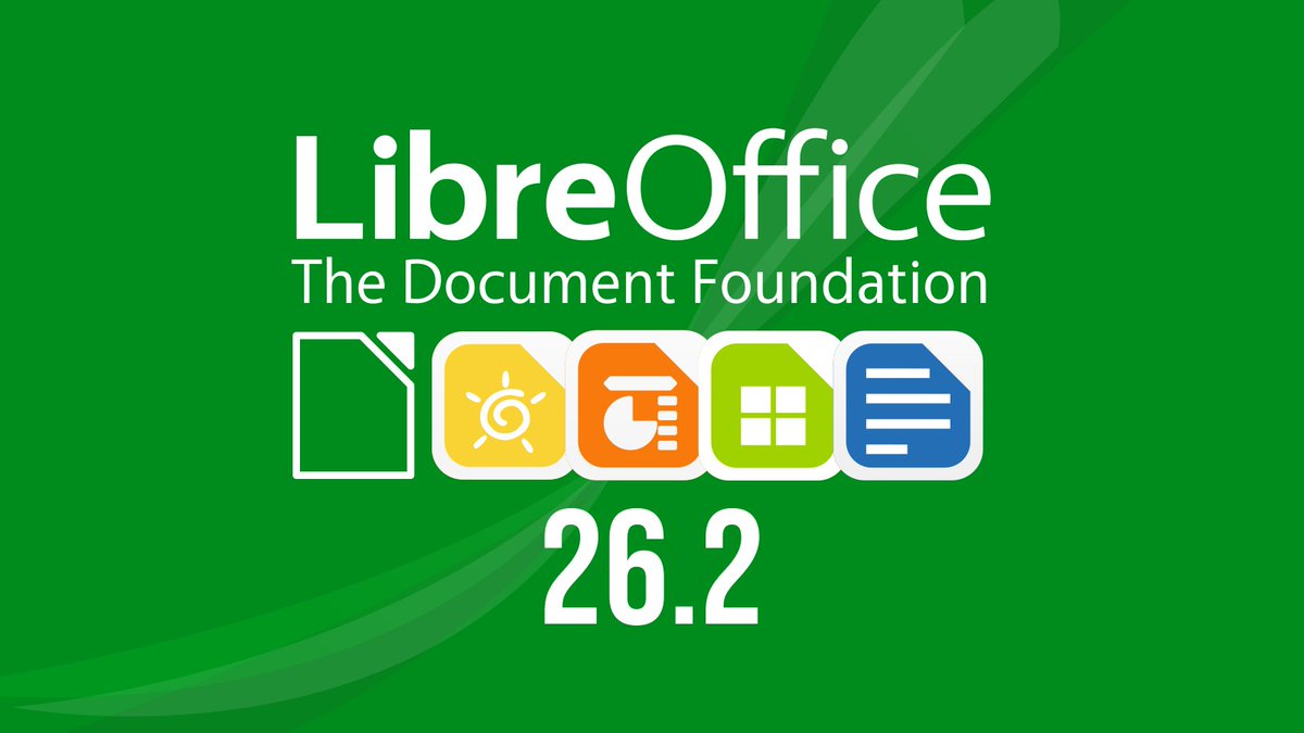 linuxiac's tweet image. LibreOffice 26.2 open-source office suite introduces faster performance, improved compatibility, and hundreds of fixes across Writer, Calc, and Impress.
linuxiac.com/libreoffice-26…

#LibreOffice #OpenSource #OfficeSuite