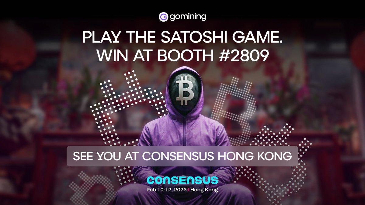 GoMining's tweet image. Satoshi Games are coming back to #ConsensusHK

Challenges, on-the-floor action and surprises along the way ⚡

More soon 👀