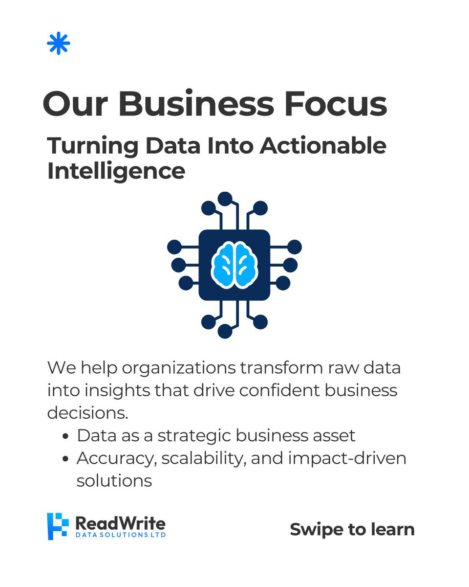 ReadWriteDS's tweet photo. Start your month smart  Learn how data insights help you plan 
your day, focus on high-impact tasks, and work smarter not harder.
#DataDriven #DataAnalytics #ProductivityAnalytics #SmartWork 
#ReadwriteDataDS https://t.co/Iv0c4IWkZ1