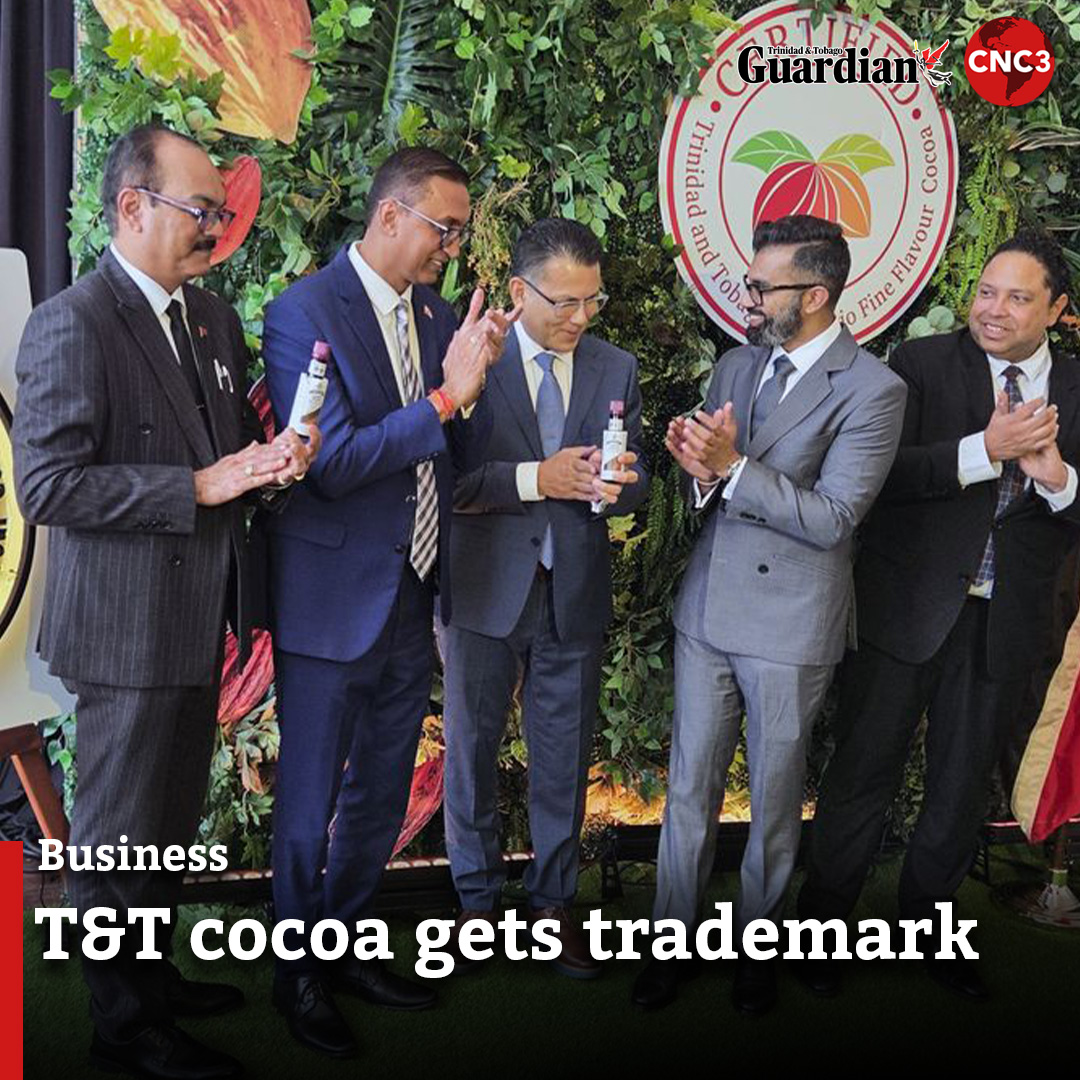 T&amp;T’s cocoa industry entered a transformative new chapter yesterday, with the official launch of the Trinitario Cocoa Certification Trademark, an initiative designed to protect, authenticate, and elevate one of the country’s most prized agricultural assets.

Read more: