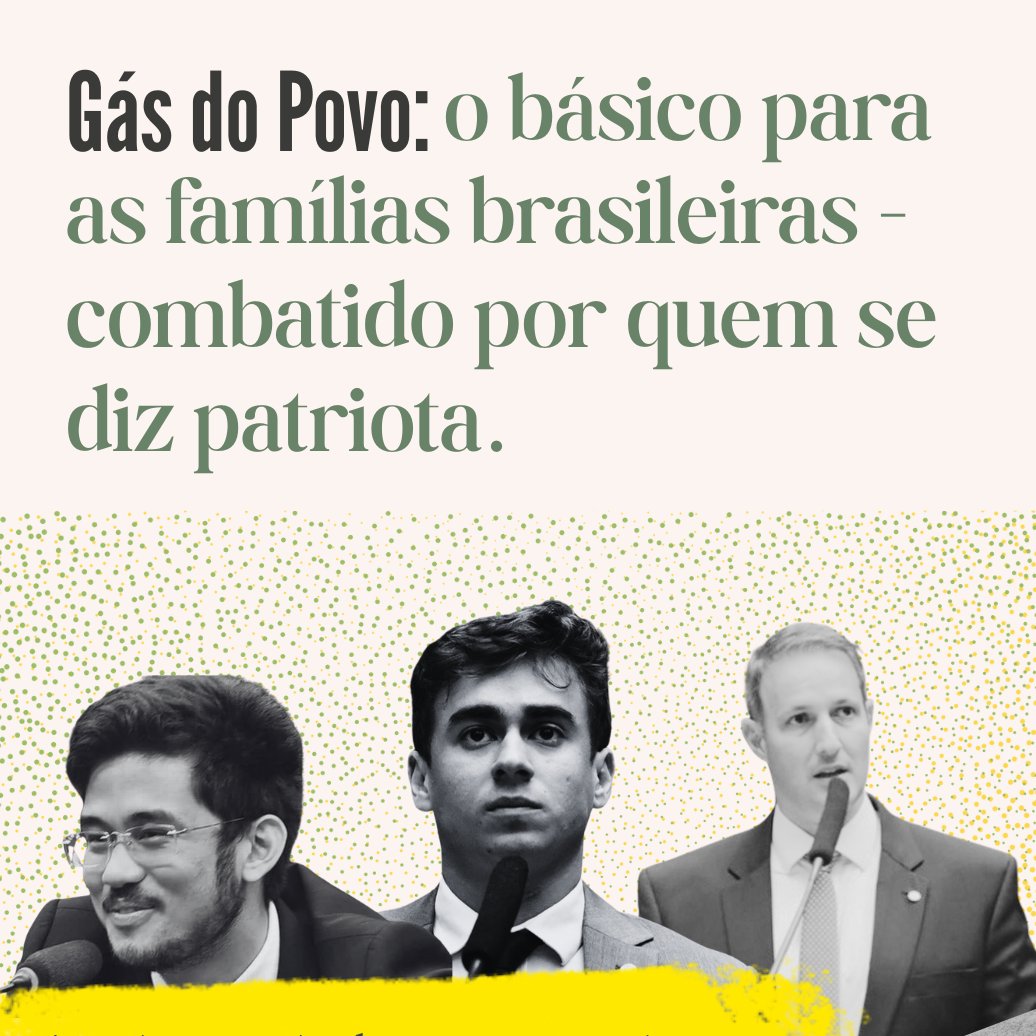 RPSnacional's tweet photo. 🧵1/5 #Gasdopovo 

 Gás do Povo: o básico para as famílias brasileiras — e que foi combatido por parlamentares que tentam se apresentar como patriotas.
Siga o fio para entender o que a proposta prevê e o que aconteceu no Congresso. ⤵️ https://t.co/YqRCpHyBfd