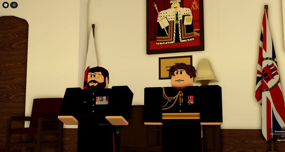 HE The Governor met KingDimAlt today, and appointed him as the Commanding Officer of the Royal Gibraltar Regiment, holding the rank of Major.