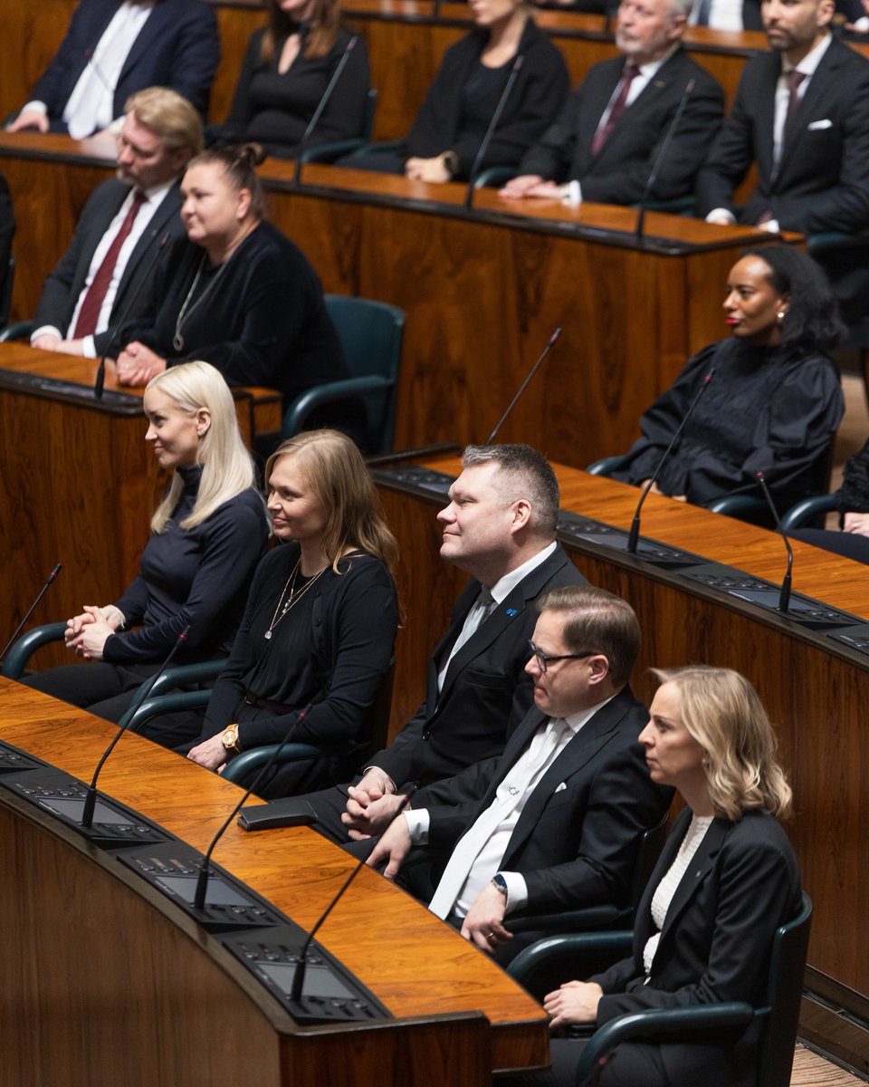alexstubb's tweet photo. Avasin tänään vuoden 2026 valtiopäivät eduskunnassa. 

Puheeni on luettavissa osoitteessa:

🔗 https://t.co/WfDqp2p4cl https://t.co/7EDchfGFAt