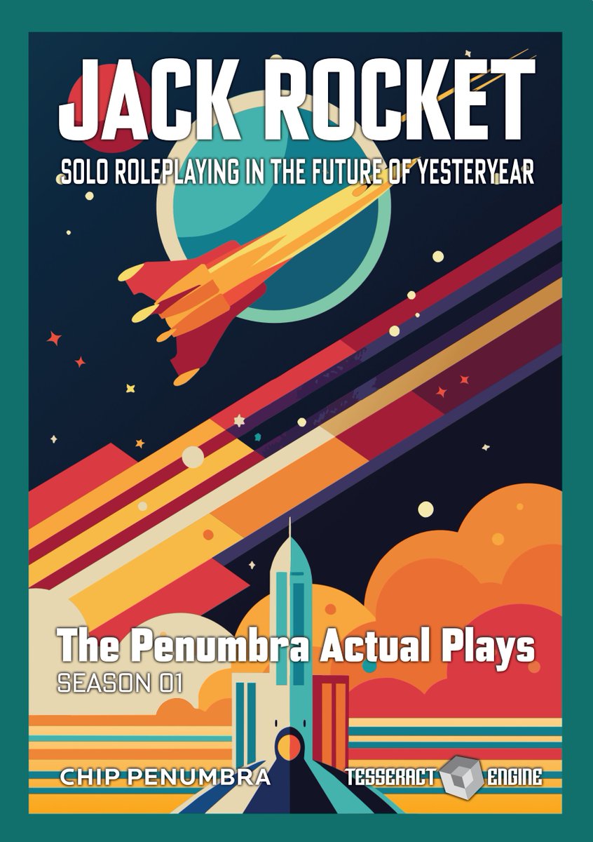 markaquire's tweet photo. COMING SOON

The Penumbra JACK ROCKET Actual Plays - Season 01

Meanwhile, buy JACK ROCKET now, while it remains at USD$4.99:

https://t.co/wk2CRdDNa8

#rpg #tabletop #tabletopgaming #tabletopgames
#solo #solorpg
#adventure #sciencefiction #retro
#MorkBorg https://t.co/NLSa30eW20
