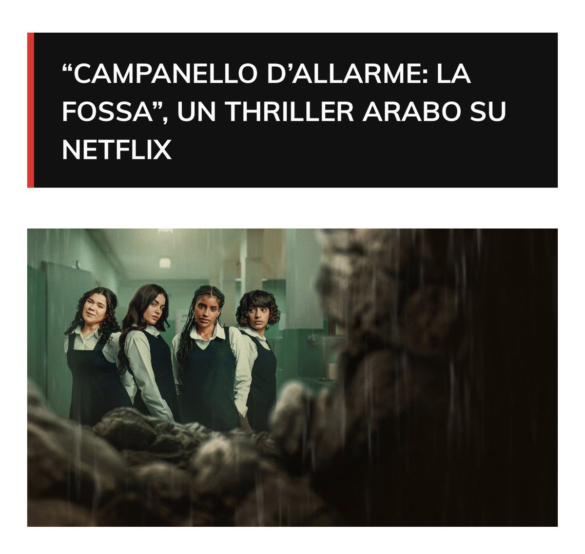 #film 
“Campanello d’allarme: la fossa”, un thriller arabo su #Netflix 

<a href="/arabescmagazine/">Arabesc</a> 
<a href="/NetflixMENA/">Netflix MENA</a> 

arabesc.it/campanello-dal…