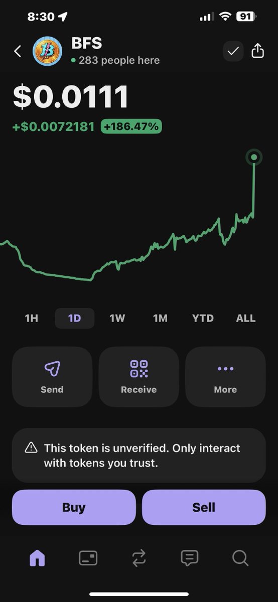 GutisBTC's tweet photo. Been holding $BFS for a bit now.
Yes, it’s a Solana meme coin, yes — a lot of narrative comes from social media links to MrBeast chatter, but no official connection exists. It’s purely market-driven.
https://t.co/MNQe3WabcV

Seeing real trader activity, lots of holders sharing charts, DEX interest rising.

Keep eyes on liquidity, not rumors.
#BFS $BFS #Solana