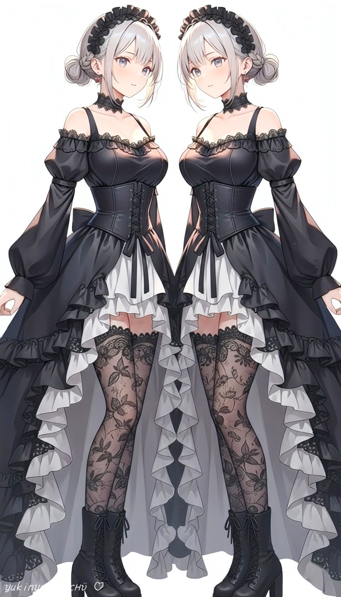 SFW #Fictional #digitalart #今日は何の日 (ふたごの日) お疲れ様で