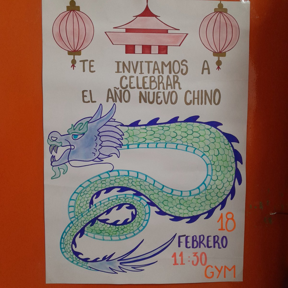 18 de febrero, celebración del Carnaval con la temática Culturas Orientales y Celebración del Año Nuevo chino con desfile de dragones ¡Participa con tus compañeros de aula! #EPAS #EscuelasEmbajadoras #erasmusplus #iesquevedo #educacionpublica 🇪🇺🎎🏮🇨🇳⛩️🕌🏯🇪🇺