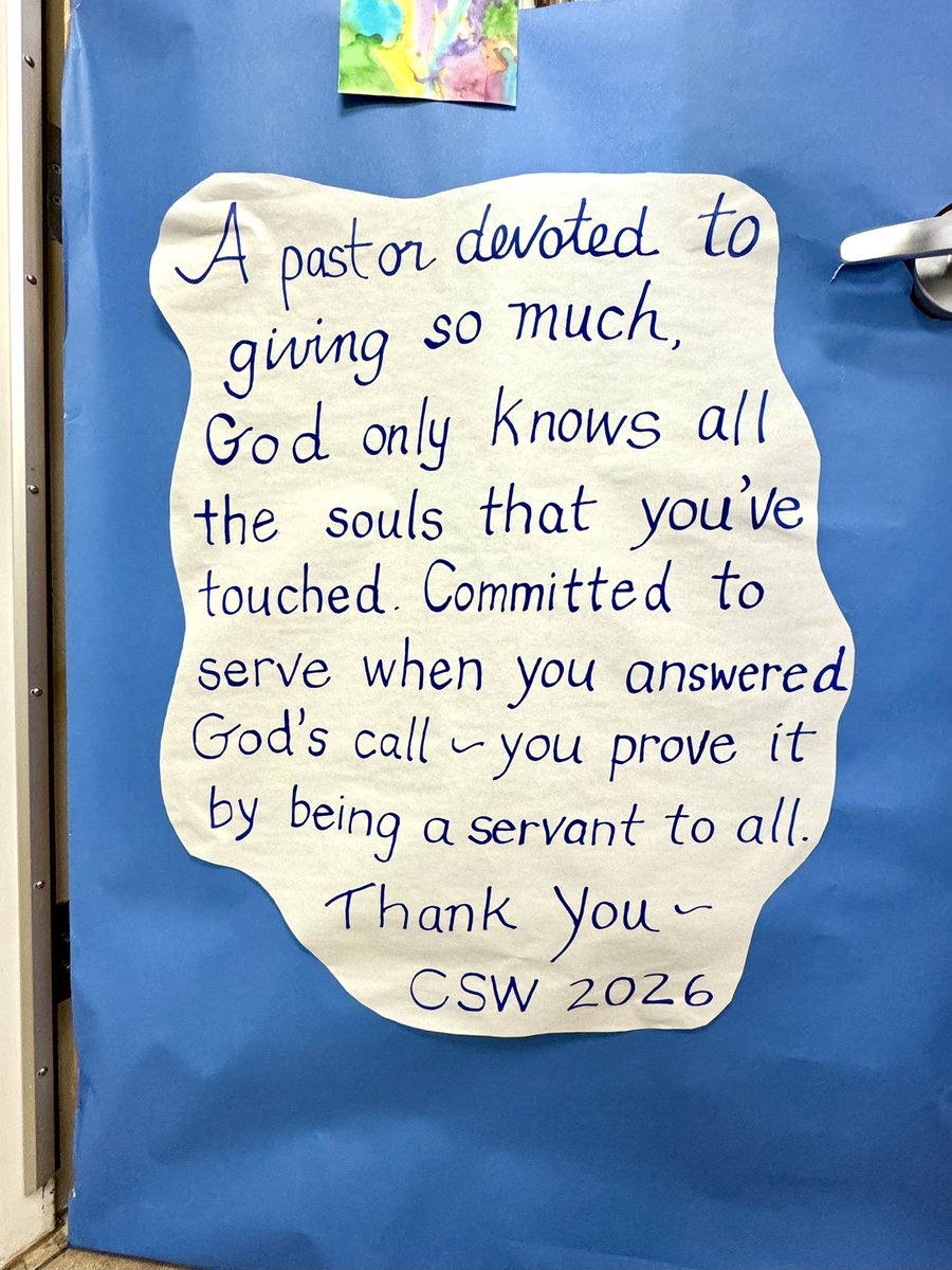 stmarknc's tweet image. It may be Wednesday, but it feels a lot like Monday around here.

During Catholic Schools Week, our preschoolers celebrated our staff and clergy with handmade cards, gifts, and door decorations full of joy and love. 

After snow and ice kept everyone home, our preschoolers return…