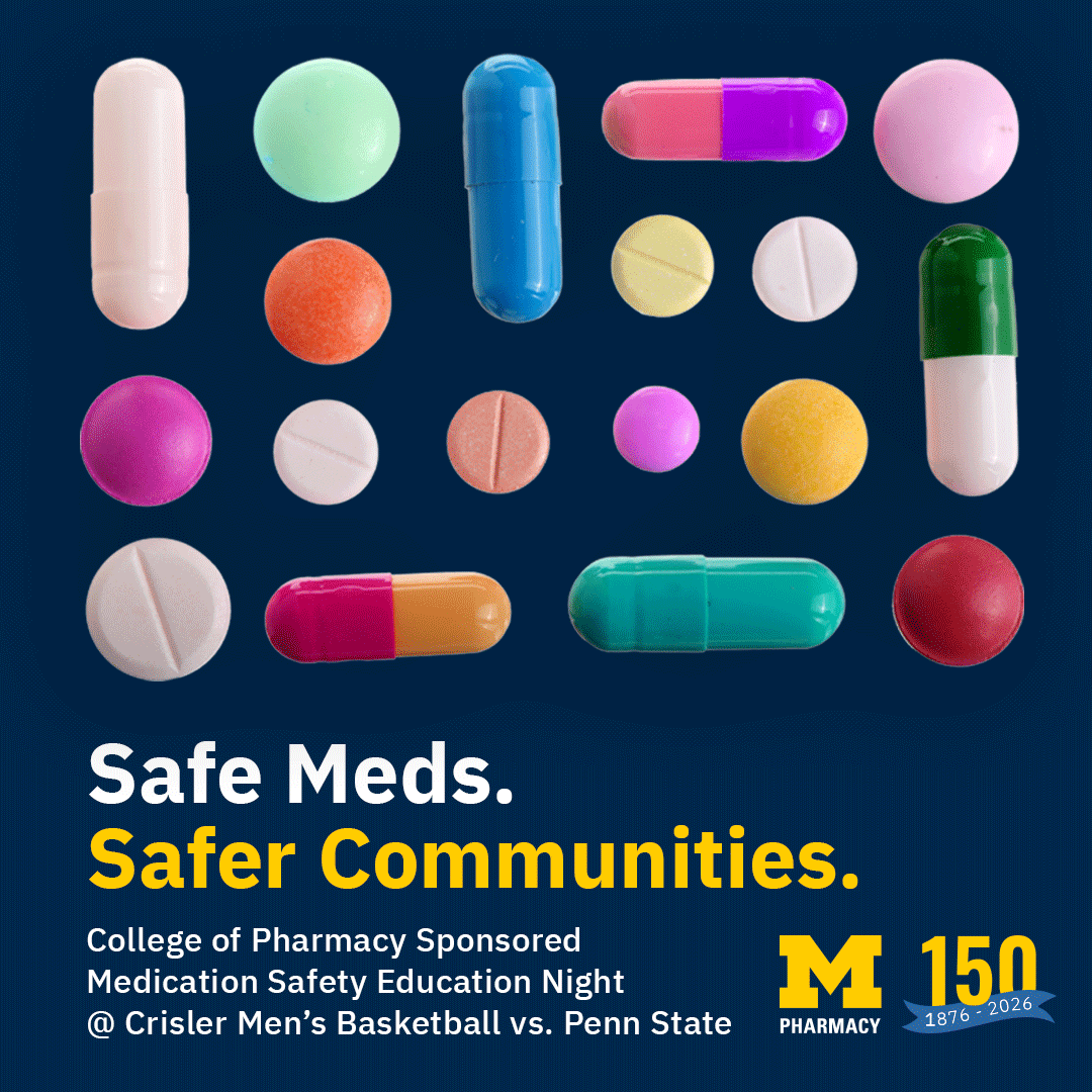 U-M College of Pharmacy tweet media