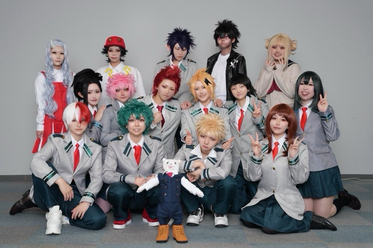10038018ranngui's tweet photo. ⚠︎Cosplay

上げ直しです！💦

 #ヒロアカ青森交流会0131 https://t.co/PpZnima0IA