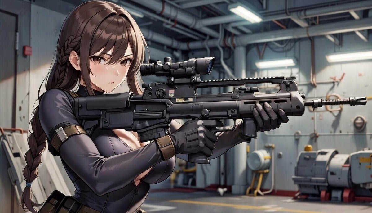 AvantGardeMecha's tweet photo. HS PRODUKT VHS-2 D2
SPRINGFIELD HELLION 20"
Carrier Raid Ops
My own gun used to make the art.
#Aiart #aimilitary #AIイラスト #AIミリタリー #ブルパップ #VHS2 #HELLION #HSPRODUKT https://t.co/vDEVMaXnKF