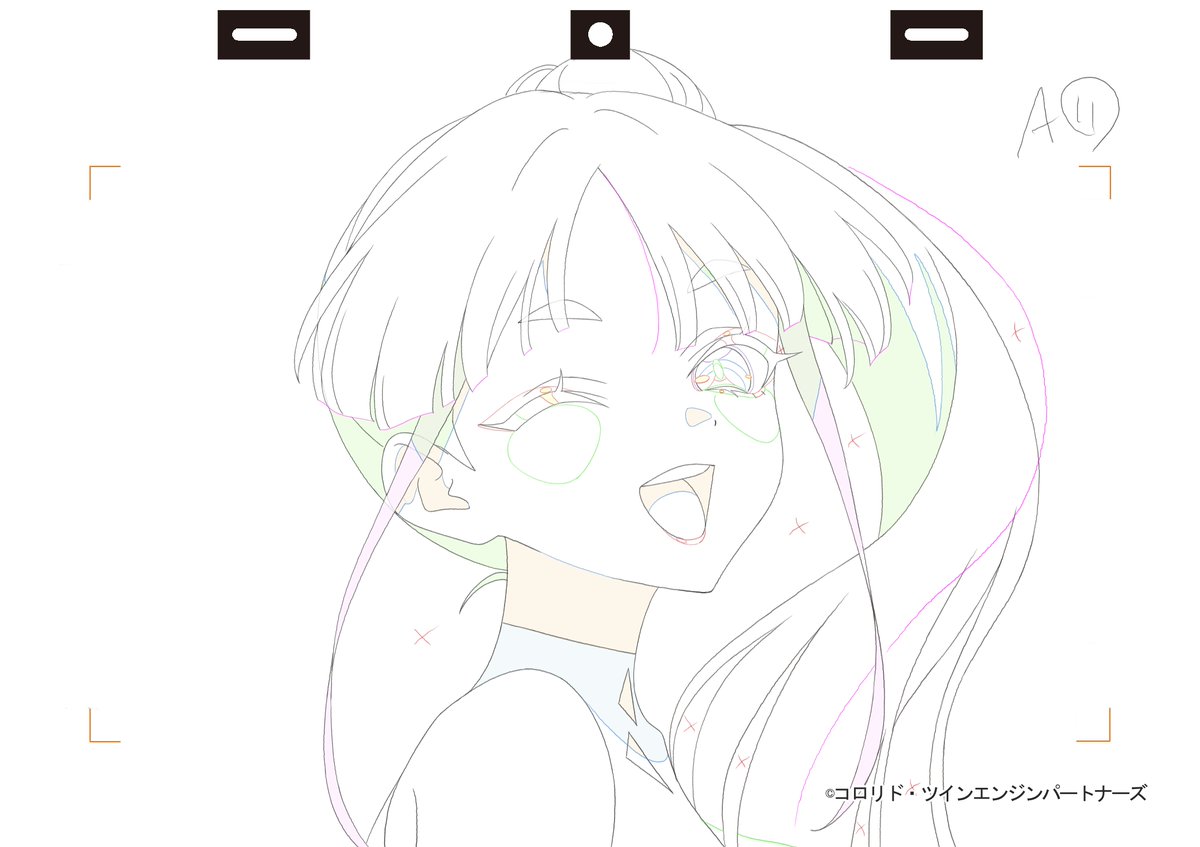 #超かぐや姫
「よね」の所をやりましたので
顔が無い所は動画さんがめちゃ丁寧に中割をしてくれています