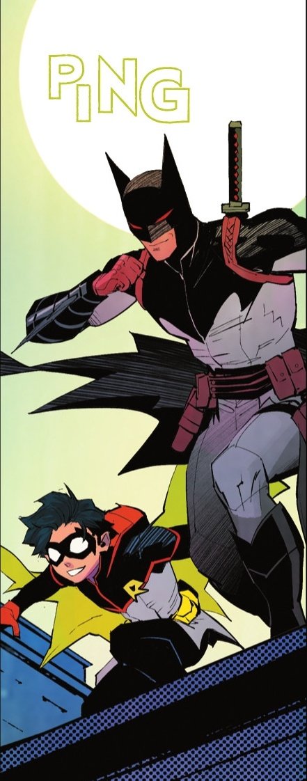 damianwaynebr's tweet image. SPOILER KNIGHTFIGHT #4

Damian como batman e Alfie como Robin COM o antigo uniforme do Damian