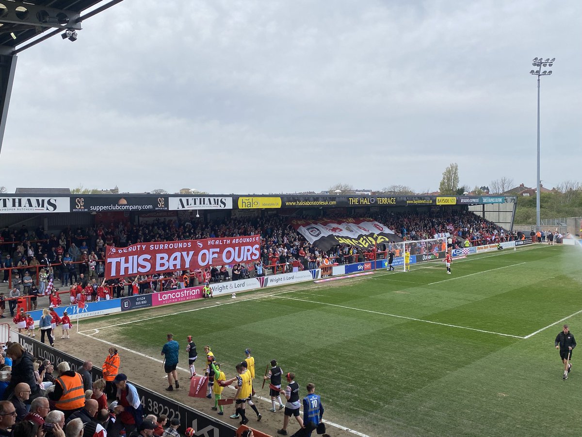 On Saturday, we see the return of Jim Bentley to the Mazuma as manager, with a vital run of games coming up. 

We encourage fans to wear red and to voice their full support for Jim and the team to create a big atmosphere 🦐
