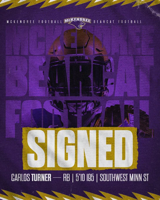 Image from McKendree Football (@Mckendree_FB)