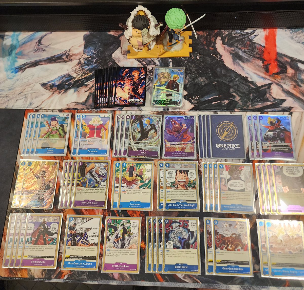LifusGate's tweet photo. Preety happy with this UP Sanji list. Only change I would make is possibly adding a 0c Divine Departure but I would have to remove either one of the 3c 1 ofs (Culverin or Brochette). Otherwise im preety happy. Let's see if we can make some magic happen at March Regionals 😎 https://t.co/ph0QAEDxPW