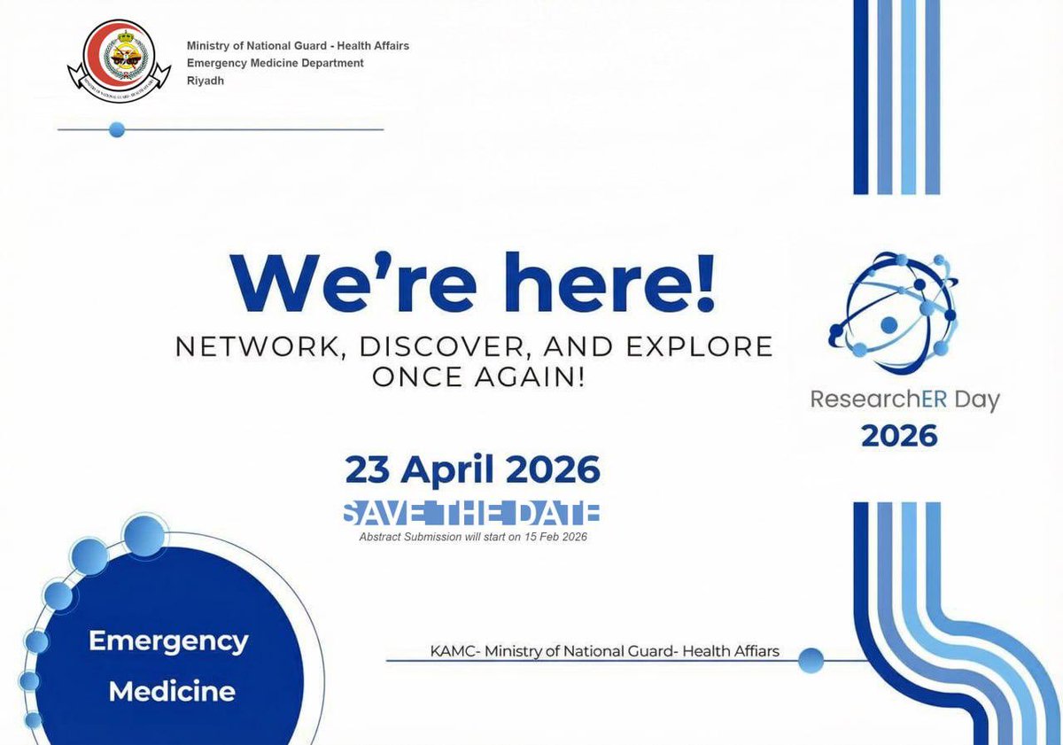 EM Residency | KAMC-MNGHA tweet media