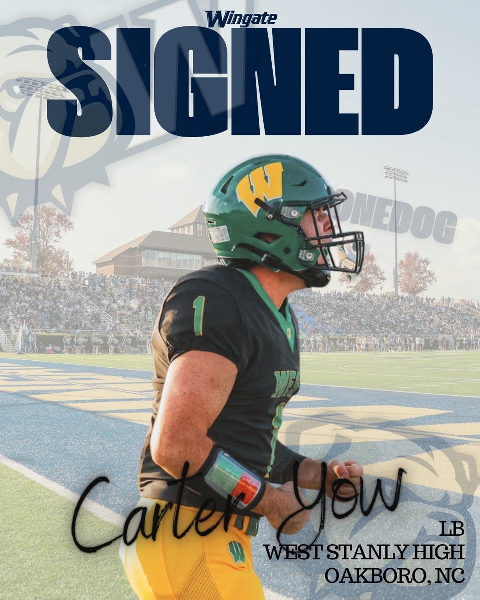 Wingate Bulldogs Football tweet media