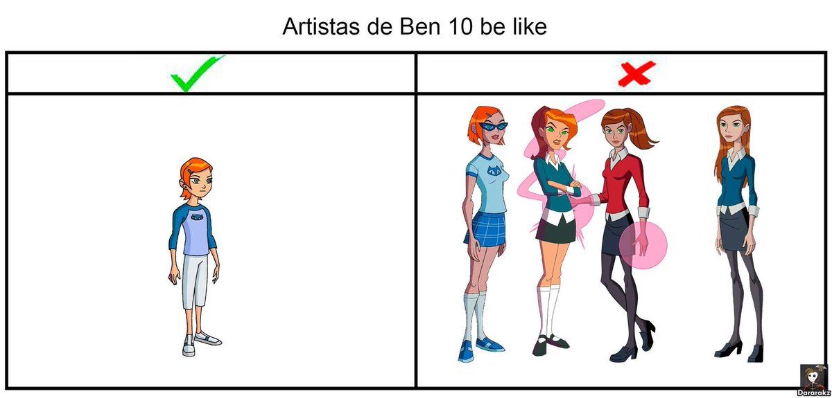 Completamente cansado de que salgan anuncios de ia's con la Gwen Tennyson de 10 años 😭