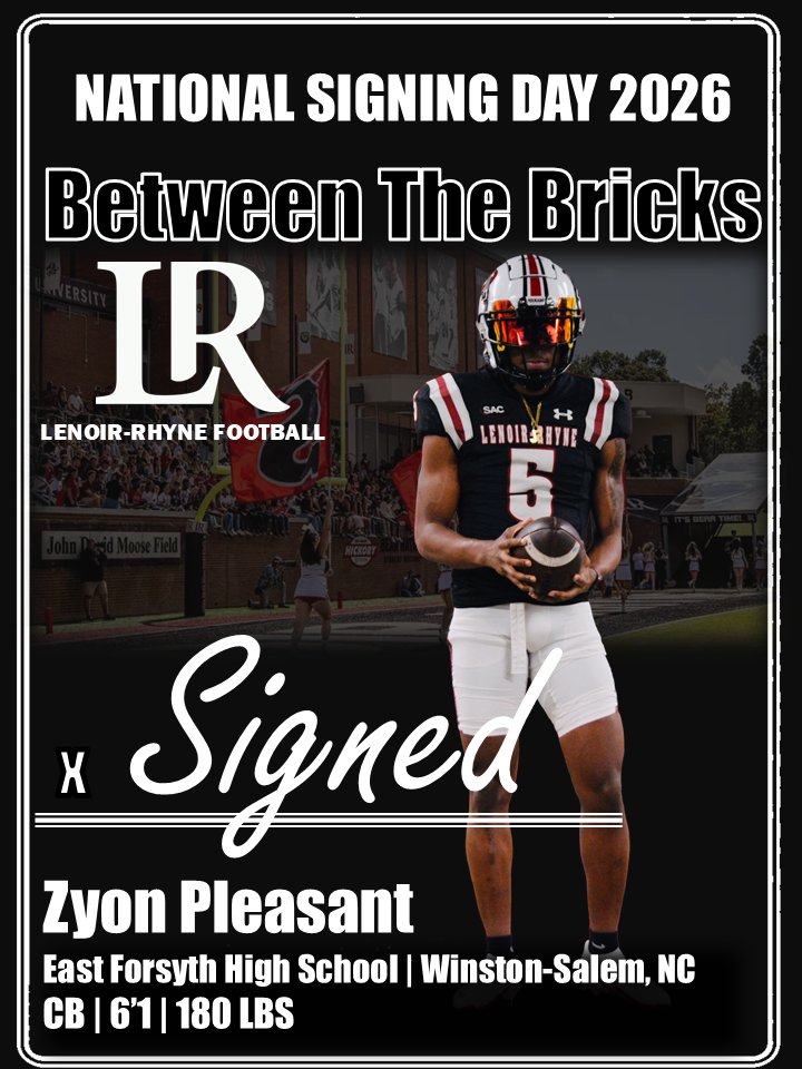 Lenoir-Rhyne Football tweet media